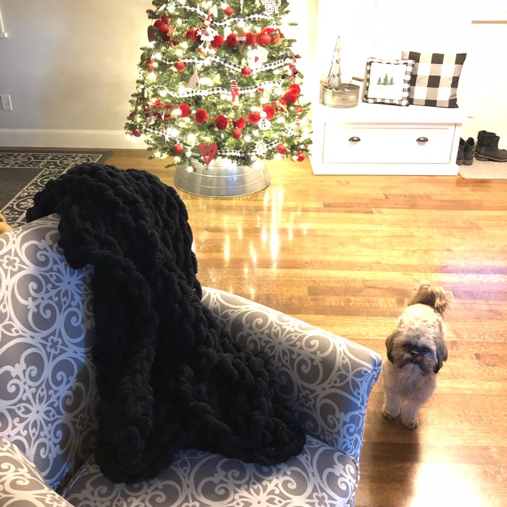 *Great Gift* Chunky Knit Blanket